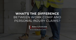 What’s the Difference Between Work Comp and Personal Injury Claims?