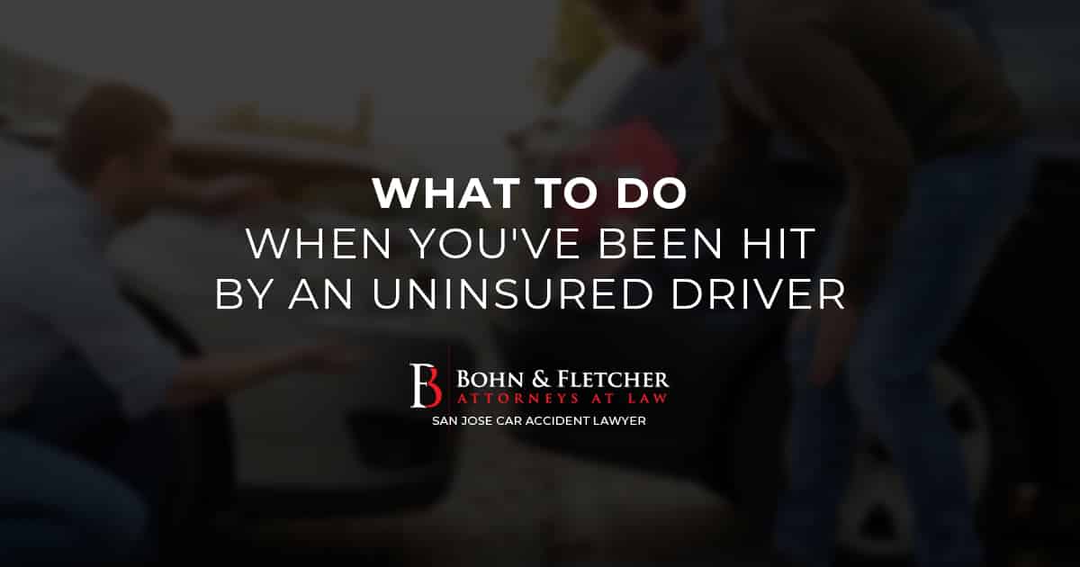 What to Do When You’ve Been Hit by an Uninsured Driver