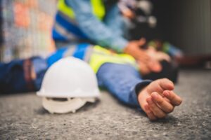 What is the most common type of construction accident