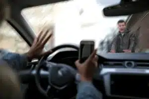 distracted driver accident